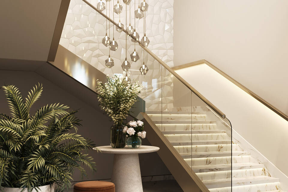 Interiors by the Mouawad jewelry house